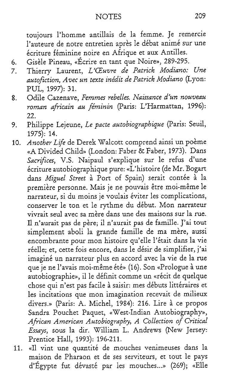 L'Exil selon Pineau, récit de vie et autobiographie