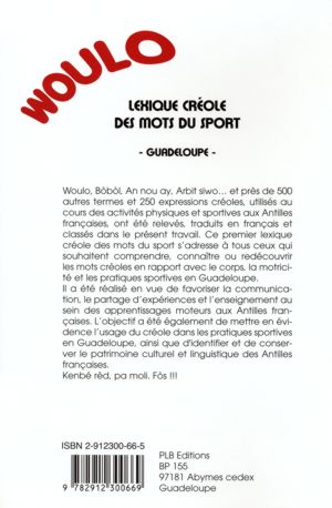 WOULO: Lexique cr&eacute;ole des mots du sport
