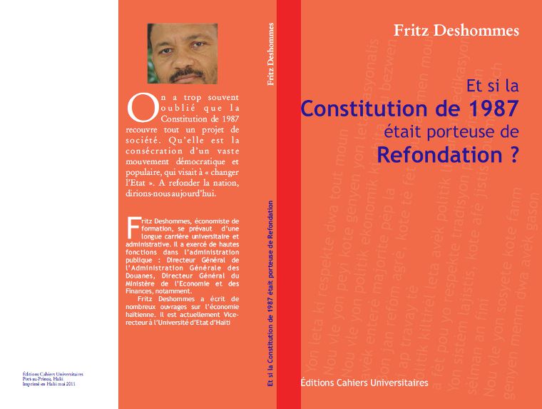 Et si la Constitution de 1987 était porteuse de Refondation?