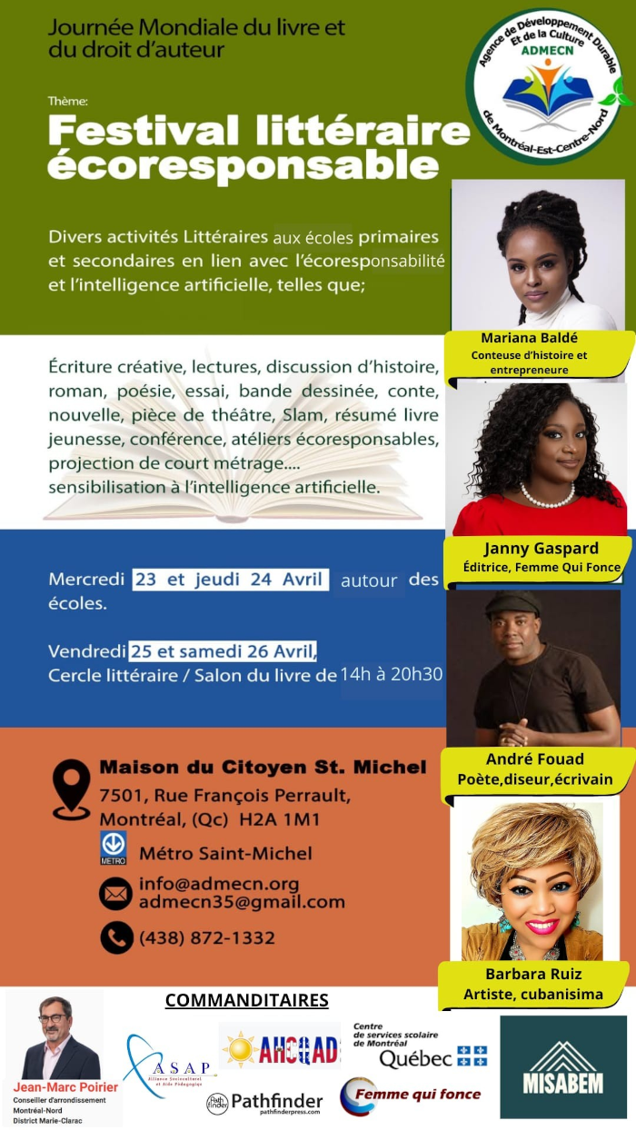 Festival littéraire écoresponsable