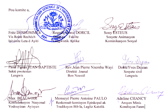 signatures