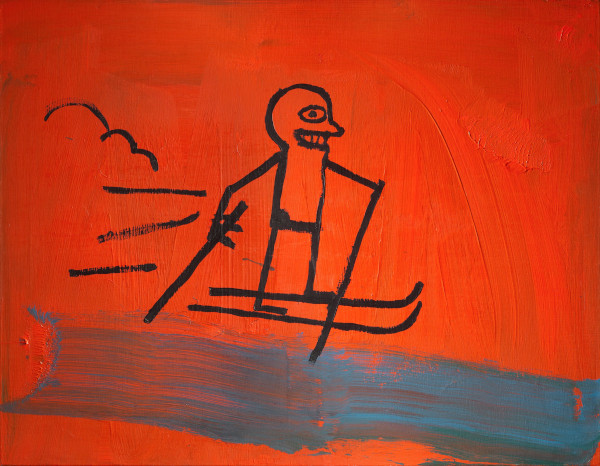 Skifahrer