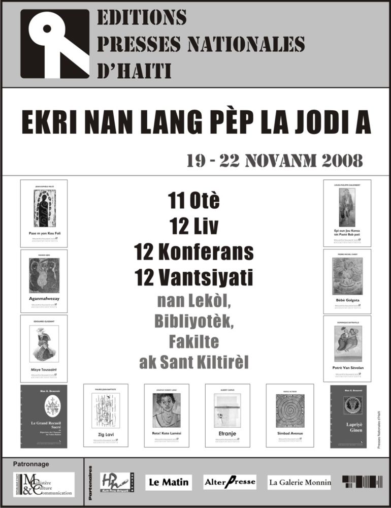  Ekri nan lang p&egrave;p la jodi a