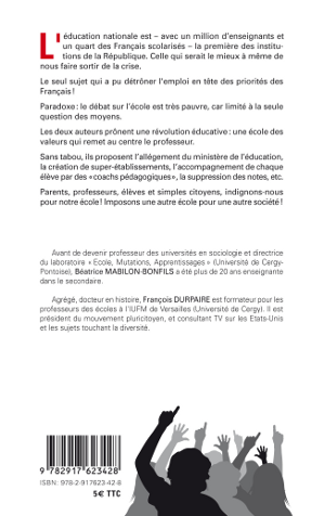 Indignons-nous pour notre école!