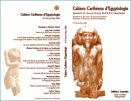 Cahiers Caribéens d'Egyptologie