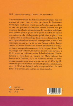 Dictionnaire Créole français