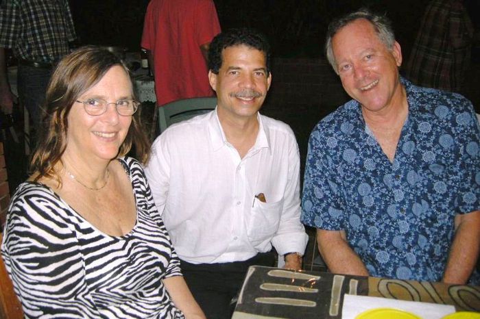 Sally Price, Gerry L'Étang et Richard Price.