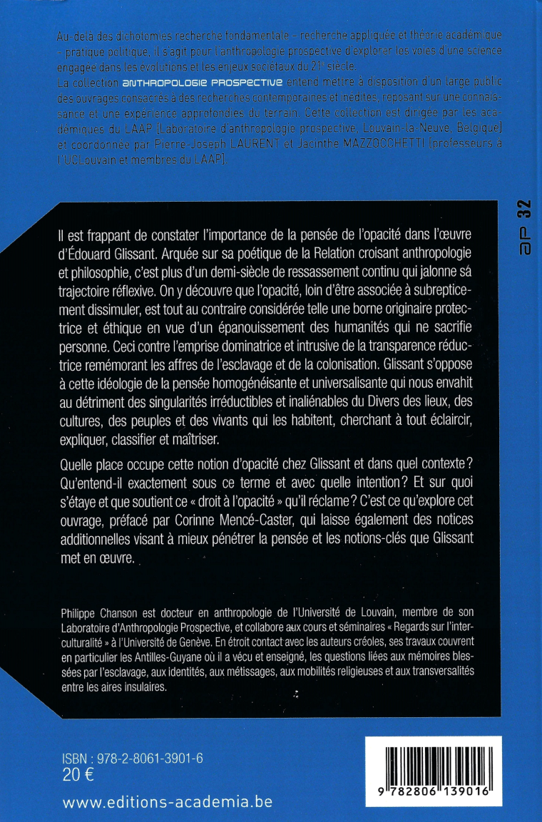Du droit à l'opacité Du droit à l'opacité