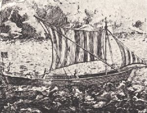 Canot à voile 
