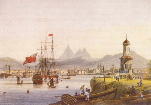 Port-Louis vers 1860