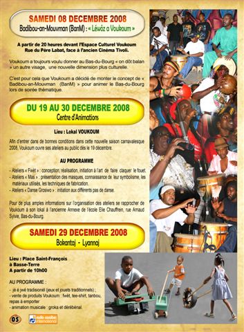 Voukoum _ Programme d'activité 2008