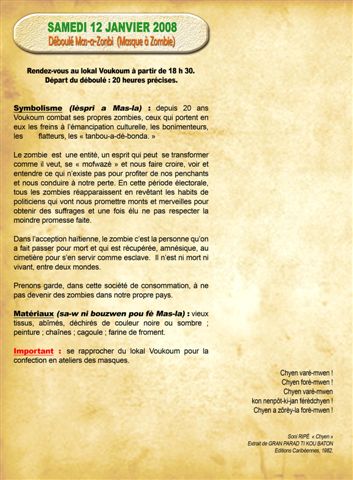 Voukoum _ Programme d'activité 2008