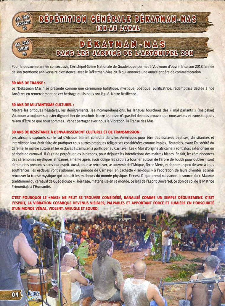 Programme d'activité 2017