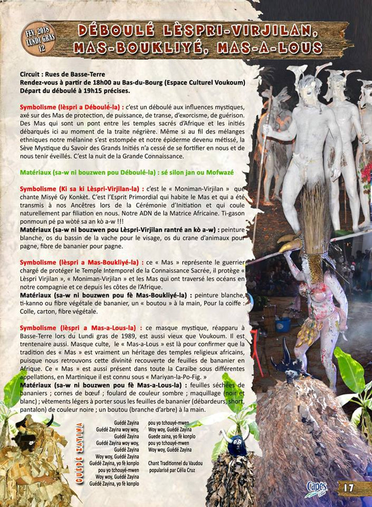 Voukoum -  Programme d'activité 2018