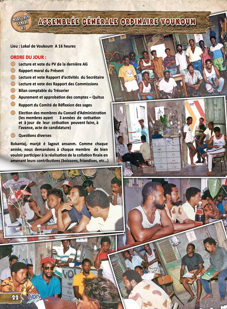 Voukoum -  Programme d'activité 2018