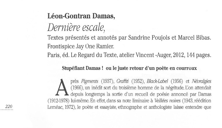 Léon-Gontran Damas

Dernière escale