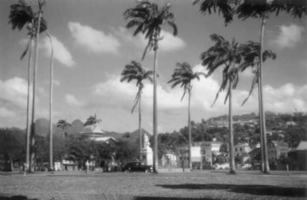 La Savane de Fort-de-France en 1955