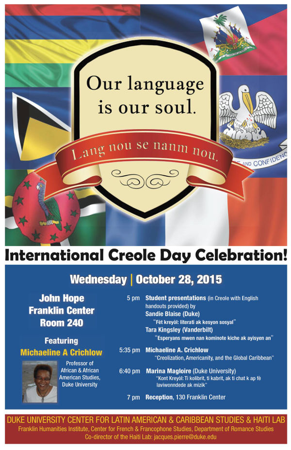 International Creole Day Celebration !