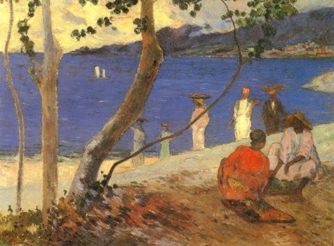 Au bord de la mer