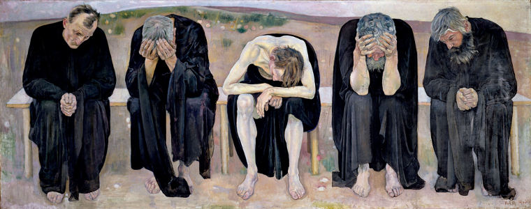 Ferdinand Hodler, Le Anime deluse - Die enttäuschten Seelen