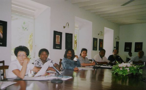 Participants au colloque "Fonksionalité lalang kreol