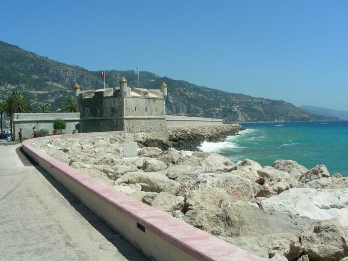 Ginette Doumont, peintre haïtienne et l´historien haïtien Carlo A. Celius