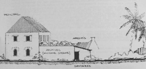 Projet de salle d’archives de Saint-Barthélemy (Plans Monsaingeon - Bulletin Municipal, Sept.1980)