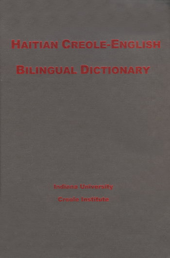 Haitian Creole-English Bilingual Dictionary