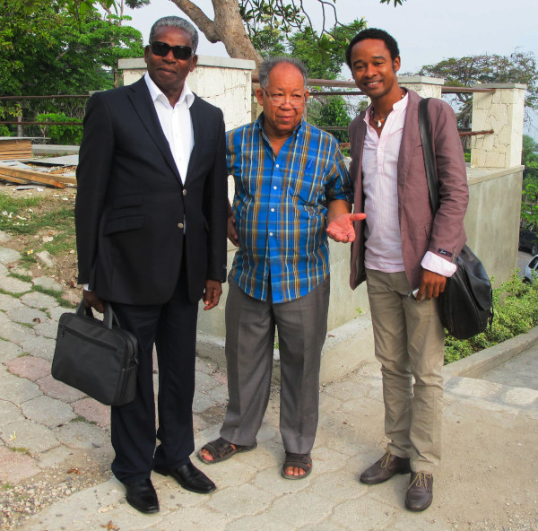 Roger Toumson, Gerges Castera et Jean Durosier DESRIVIERES