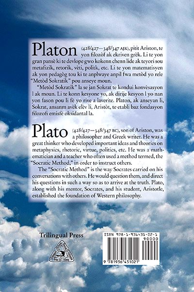 Platon / Plato: Apology, Crito, Phaedo Apoloji, Krito, Fedo