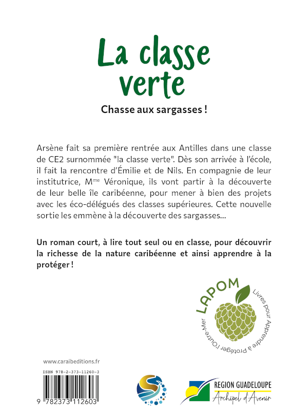 La classe verte - Chasse aux sargasses La classe verte - Chasse aux sargasses