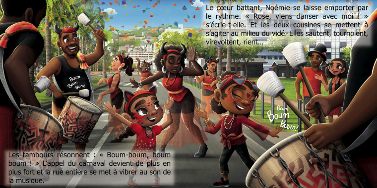 No&eacute;mie f&ecirc;te Carnaval