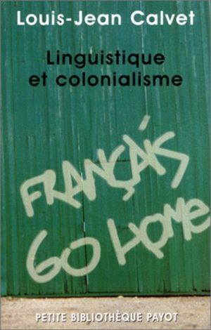 Linguistique et colonialisme