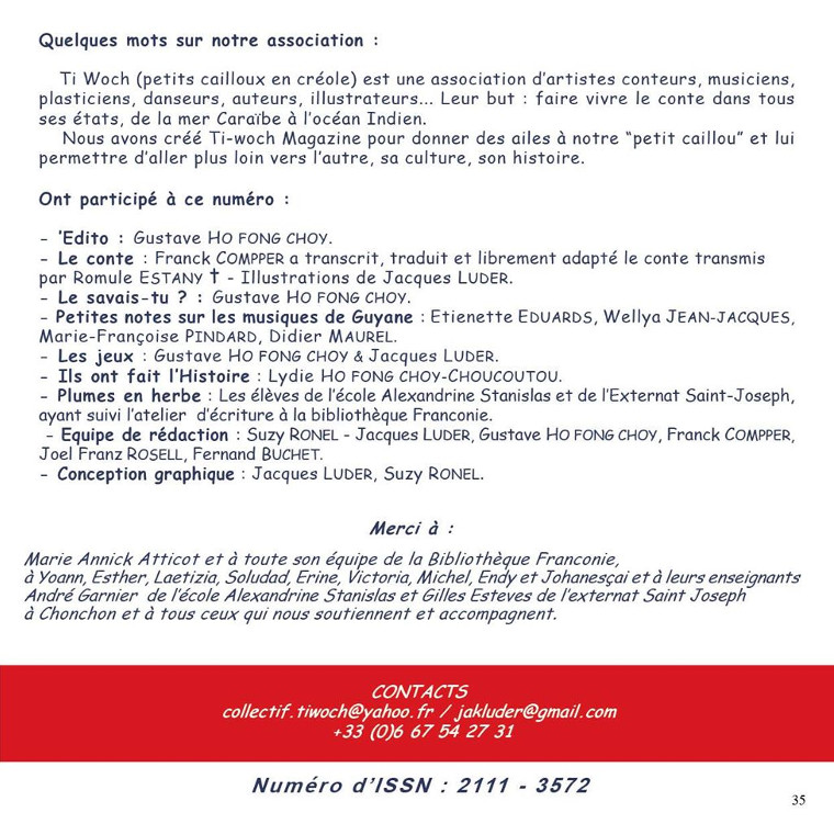 Ti Woch N° 4