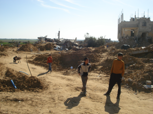 Enfants à Gaza