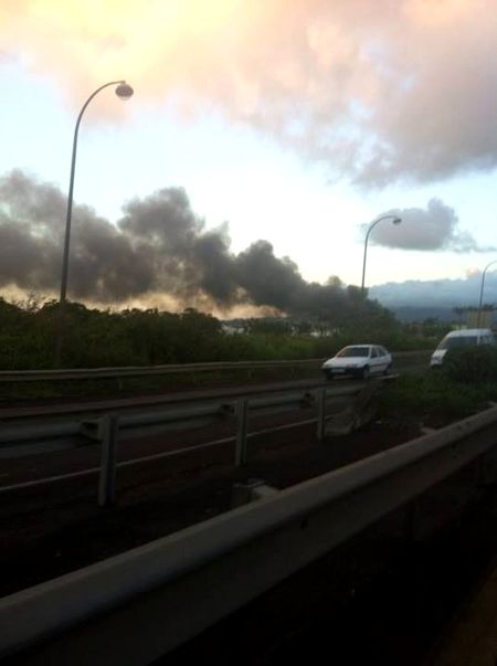 Incendie de la banque alimentaire