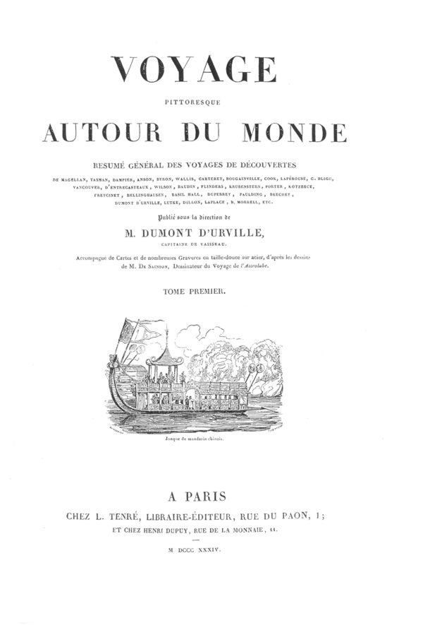 Voyage autur du monde