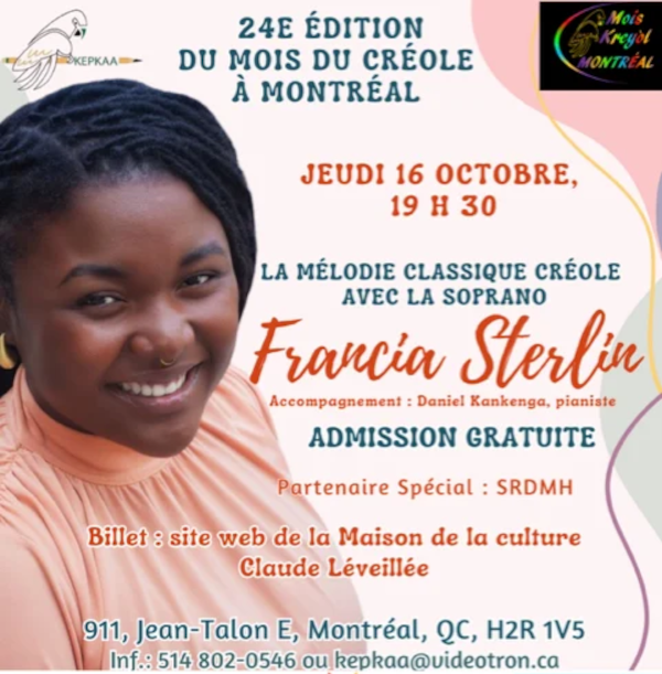 Mwa kreyòl la nan Monreyal 2025 Mwa kreyòl la nan Monreyal 2025