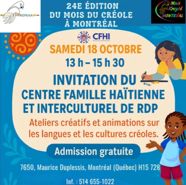 Mwa kreyòl la nan Monreyal 2025 Mwa kreyòl la nan Monreyal 2025