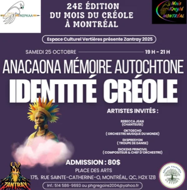 Mwa kreyòl la nan Monreyal 2025 Mwa kreyòl la nan Monreyal 2025