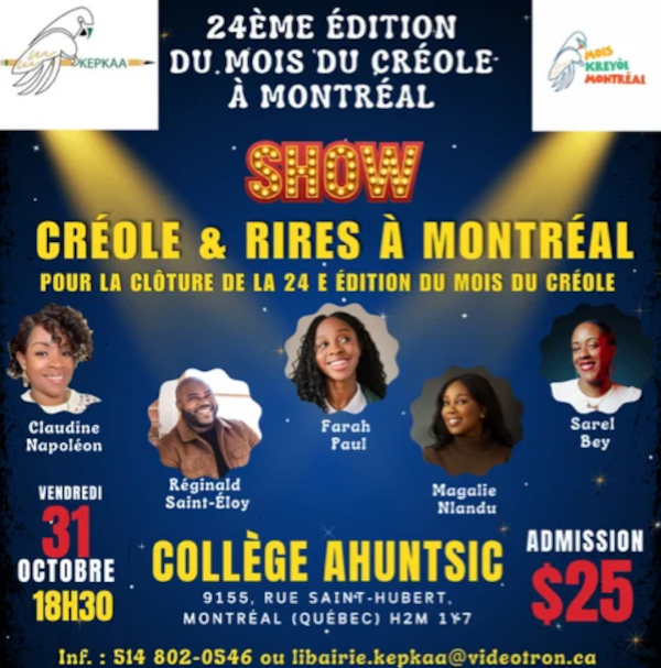 Mwa kreyòl la nan Monreyal 2025 Mwa kreyòl la nan Monreyal 2025