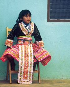 Fillette hmong