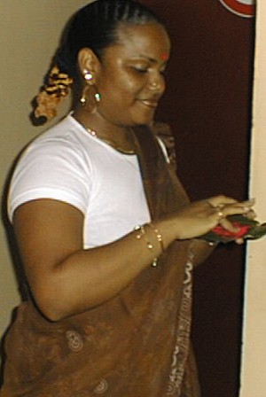 Eleve en sari