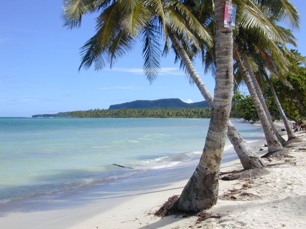 La plage de Las Galeras.