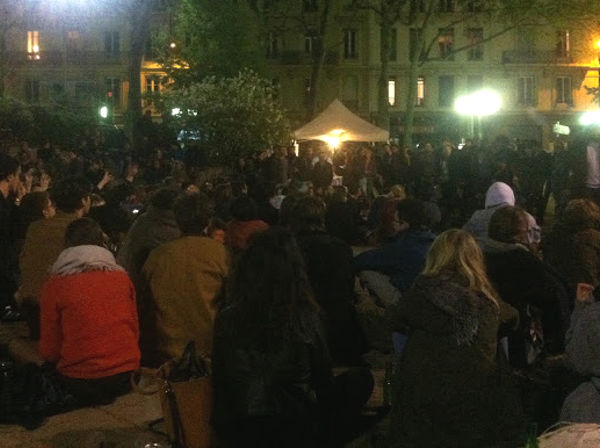 Carnet d’immersion : Nuit Debout à Lyon, une veillée solidaire…